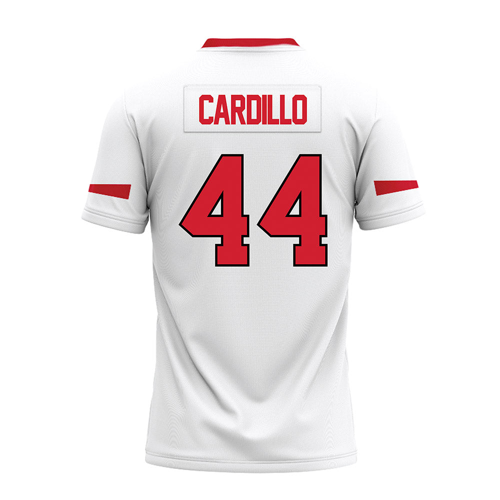 Marist - NCAA Football : Lincoln Cardillo - White Premium Football Jersey-1