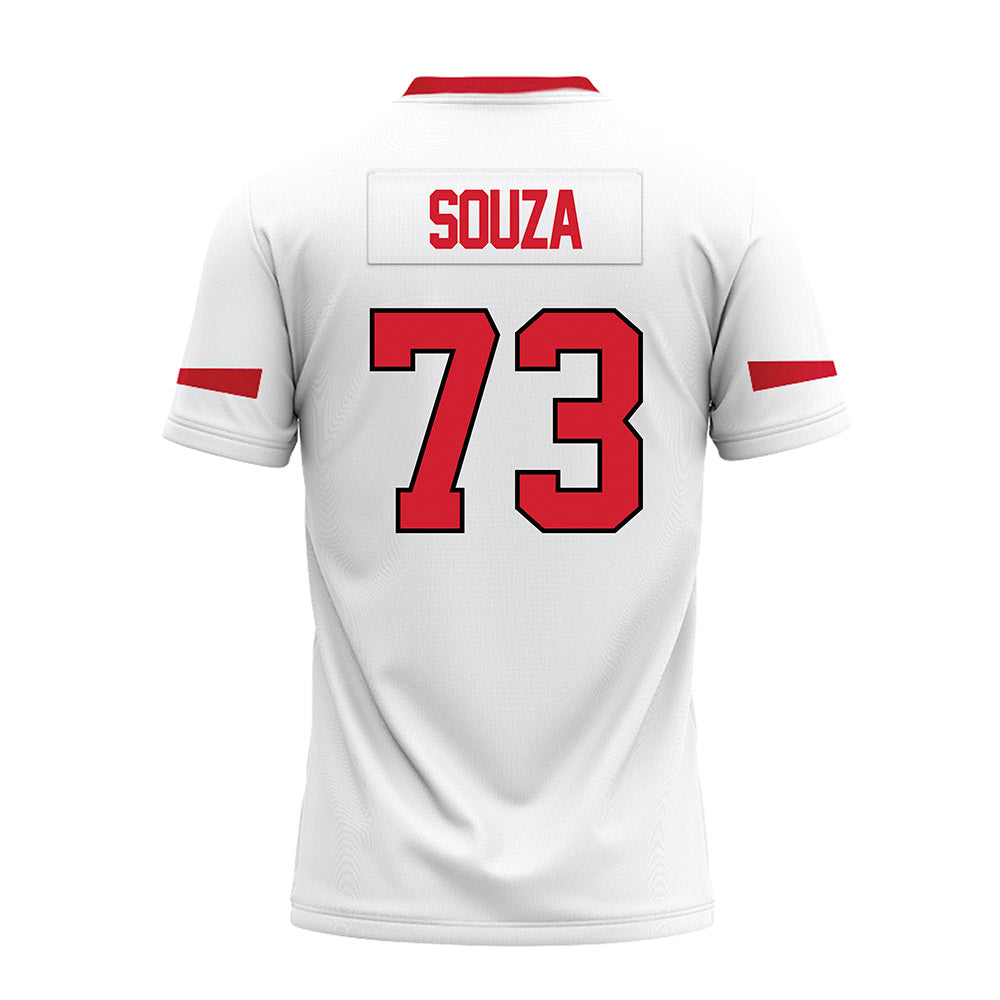 Marist - NCAA Football : Parish Souza - White Premium Football Jersey-1
