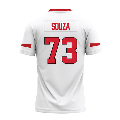 Marist - NCAA Football : Parish Souza - White Premium Football Jersey-1