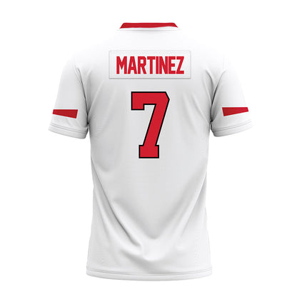 Marist - NCAA Football : Lance Martinez - White Premium Football Jersey-1