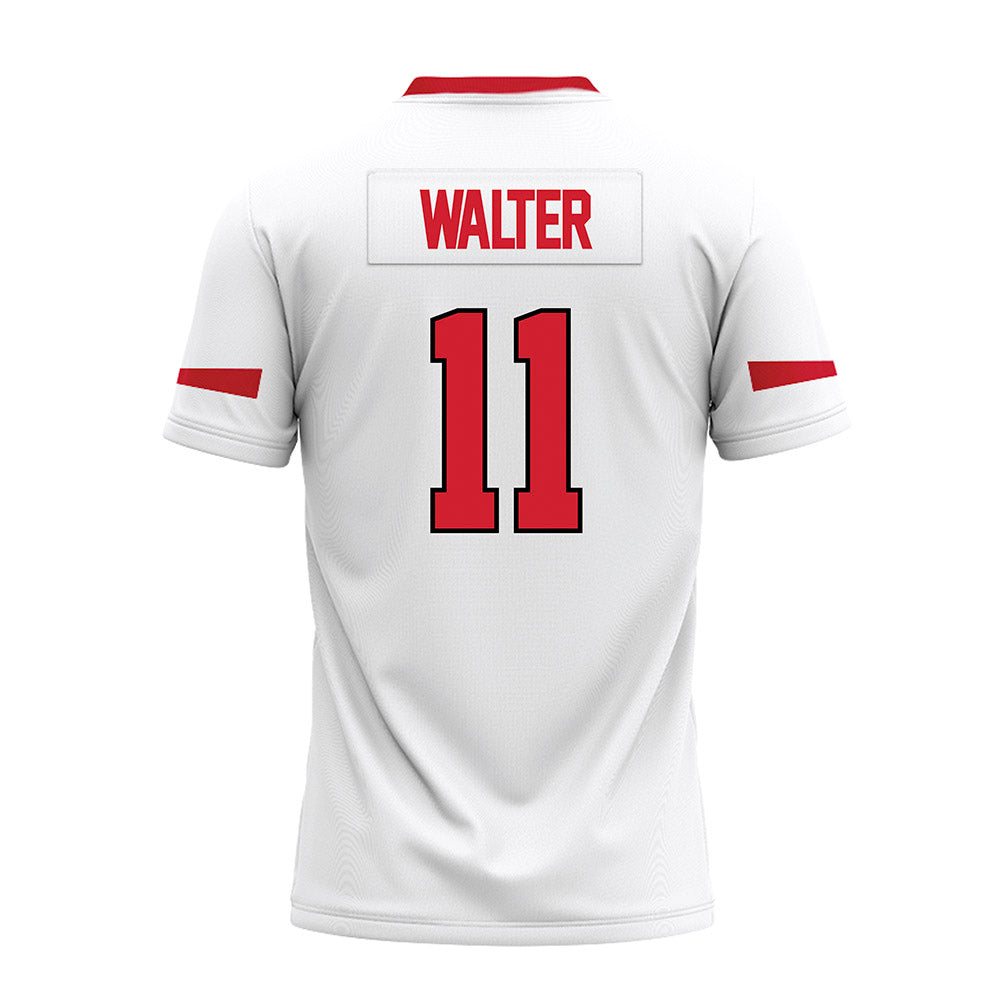 Marist - NCAA Football : Cameron Walter - White Premium Football Jersey-1