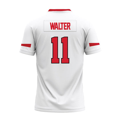 Marist - NCAA Football : Cameron Walter - White Premium Football Jersey-1