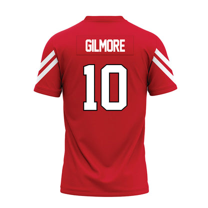 Marist - NCAA Football : Dylan Gilmore - Red Premium Football Jersey-1