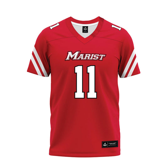 Marist - NCAA Football : Cameron Walter - Red Premium Football Jersey-0