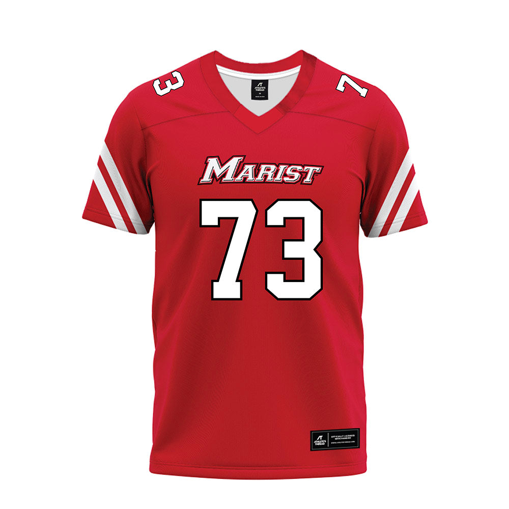 Marist - NCAA Football : Parish Souza - Red Premium Football Jersey-0