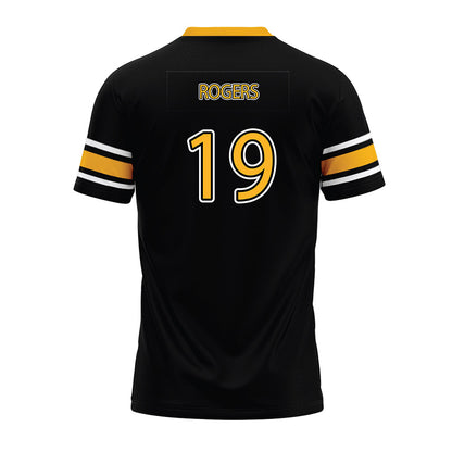Kennesaw - NCAA Football : Javon Rogers - Black Premium Football Jersey-1