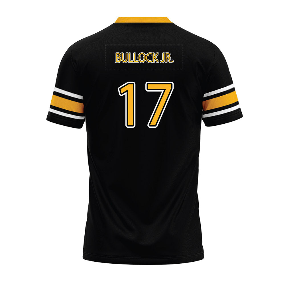 Kennesaw - NCAA Football : Gerard Bullock Jr. - Black Premium Football Jersey-1