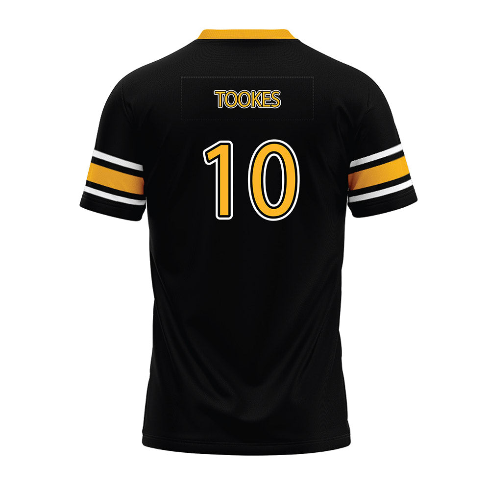 Kennesaw - NCAA Football : Ethan Tookes - Black Premium Football Jersey-1