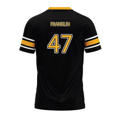 Kennesaw - NCAA Football : Deldrick Franklin - Black Premium Football Jersey-1