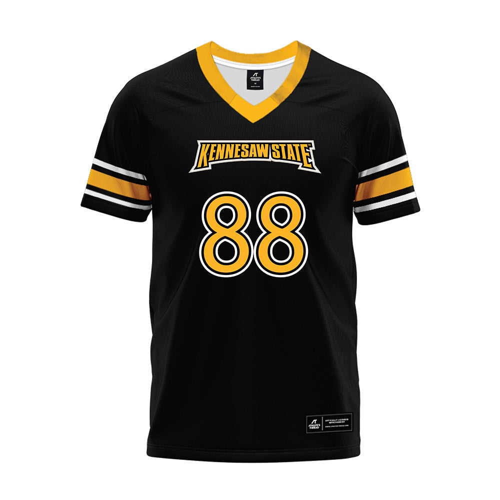 Kennesaw - NCAA Football : Jamari Harrold - Black Premium Football Jersey-0