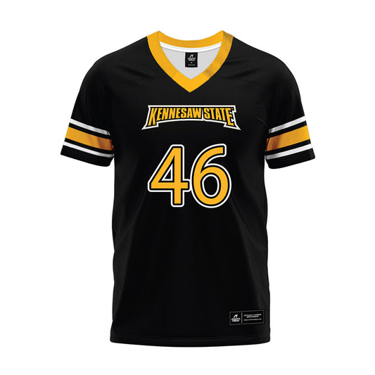 Kennesaw - NCAA Football : Tywon Christopher - Black Premium Football Jersey-0