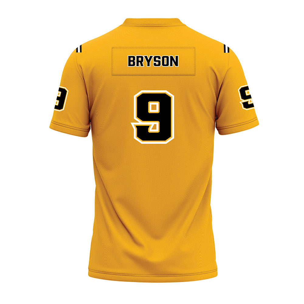 Kennesaw - NCAA Football : Davis Bryson - Gold Premium Football Jersey-1