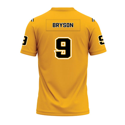 Kennesaw - NCAA Football : Davis Bryson - Gold Premium Football Jersey-1
