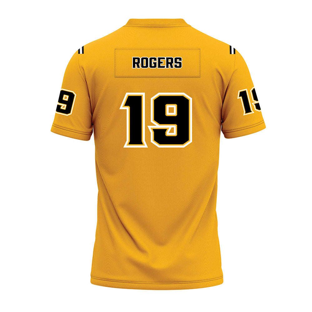Kennesaw - NCAA Football : Javon Rogers - Gold Premium Football Jersey-1