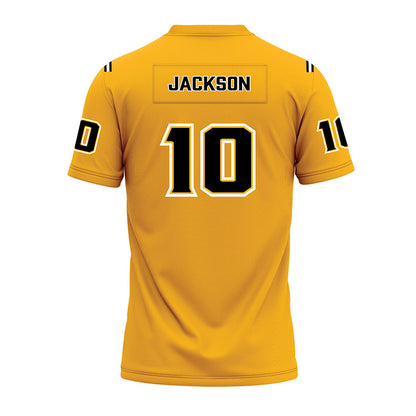 Kennesaw - NCAA Football : Jordan Jackson - Gold Premium Football Jersey-1