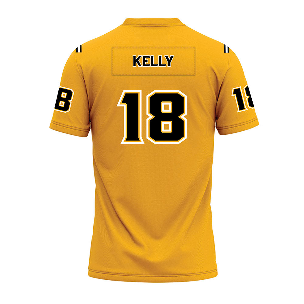 Kennesaw - NCAA Football : Jaden Kelly - Gold Premium Football Jersey-1