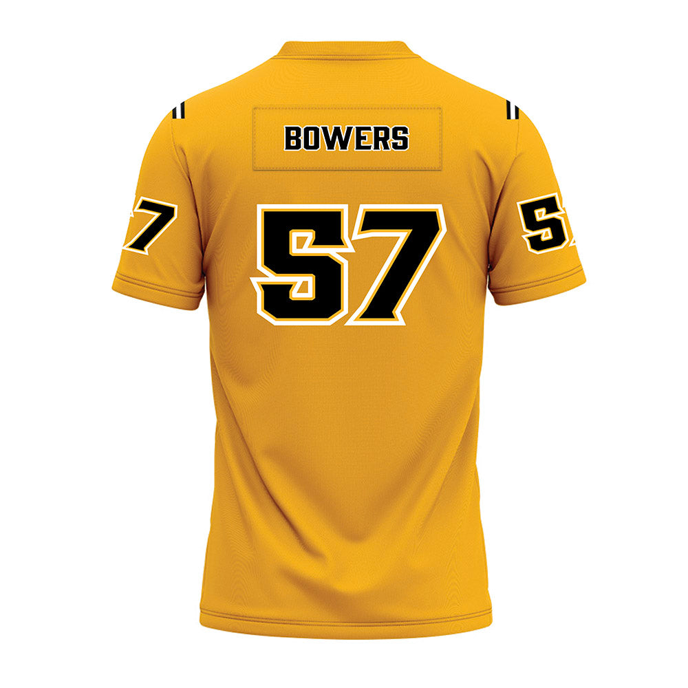 Kennesaw - NCAA Football : Mason Bowers - Gold Premium Football Jersey-1