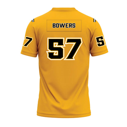 Kennesaw - NCAA Football : Mason Bowers - Gold Premium Football Jersey-1