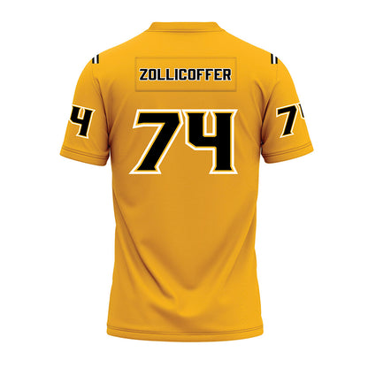 Kennesaw - NCAA Football : Elijah Zollicoffer - Gold Premium Football Jersey-1