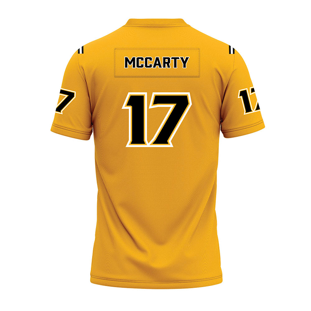 Kennesaw - NCAA Football : Cole McCarty - Gold Premium Football Jersey-1