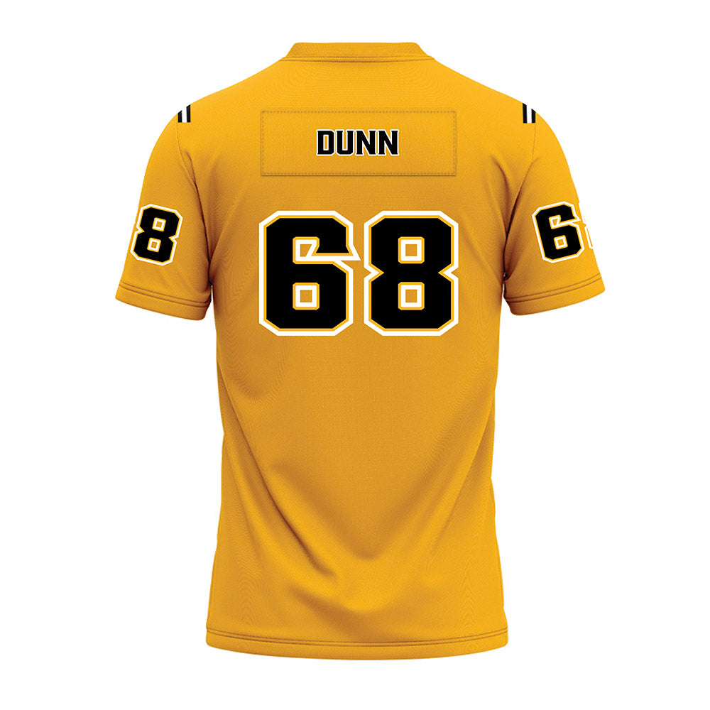 Kennesaw - NCAA Football : Benton Dunn - Gold Premium Football Jersey-1