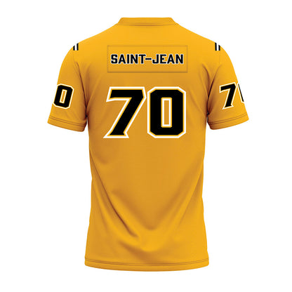 Kennesaw - NCAA Football : Chrisdasson Saint-Jean - Gold Premium Football Jersey-1