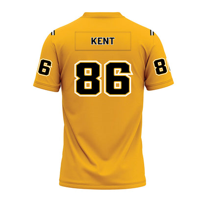 Kennesaw - NCAA Football : Carson Kent - Gold Premium Football Jersey-1