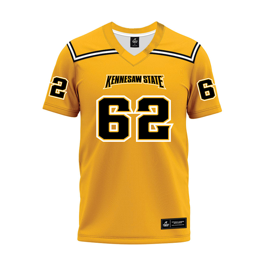 Kennesaw - NCAA Football : Darius Neals - Gold Premium Football Jersey-0