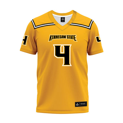 Kennesaw - NCAA Football : Alexander Ford - Gold Premium Football Jersey-0