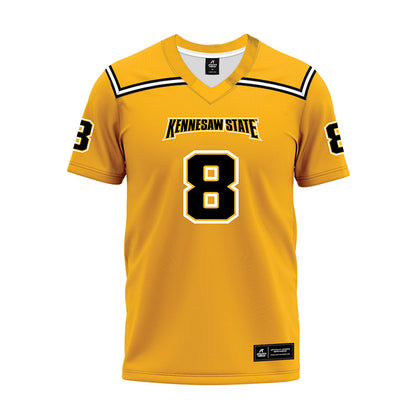 Kennesaw - NCAA Football : Rod Daniels - Gold Premium Football Jersey-0
