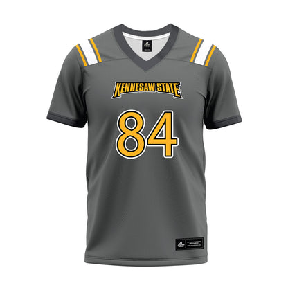 Kennesaw - NCAA Football : Semaj Parker - Dark Grey Premium Football Jersey-0