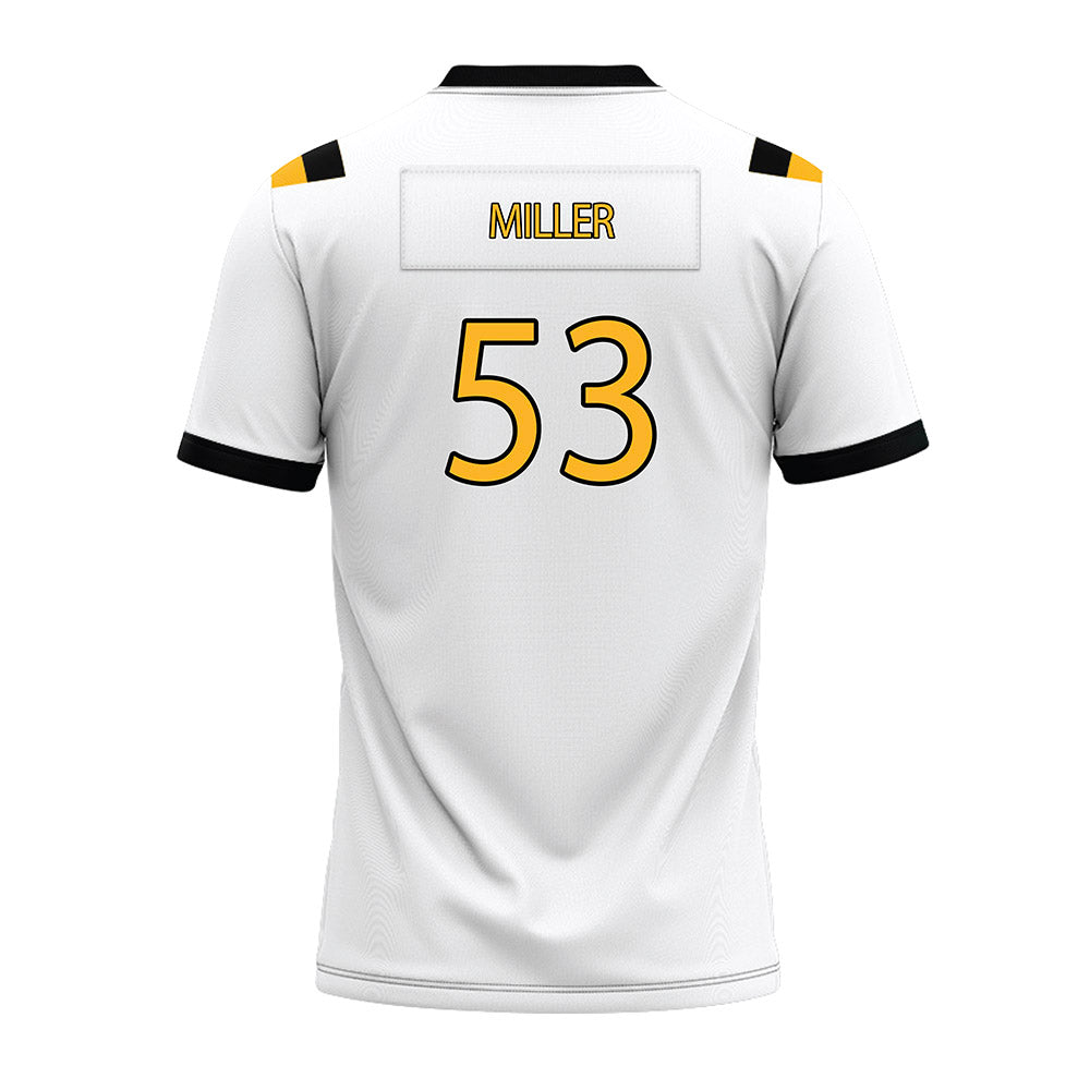 Kennesaw - NCAA Football : AJ Miller - White Premium Football Jersey-1