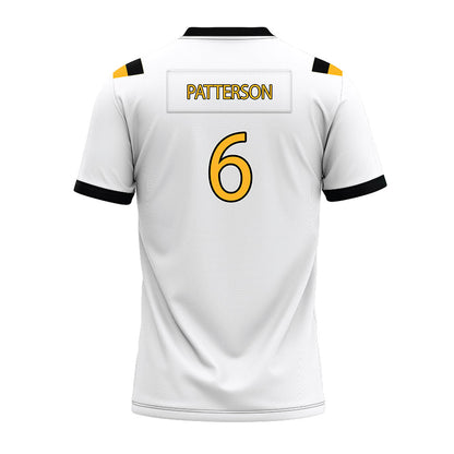 Kennesaw - NCAA Football : Marcus Patterson - White Premium Football Jersey-1