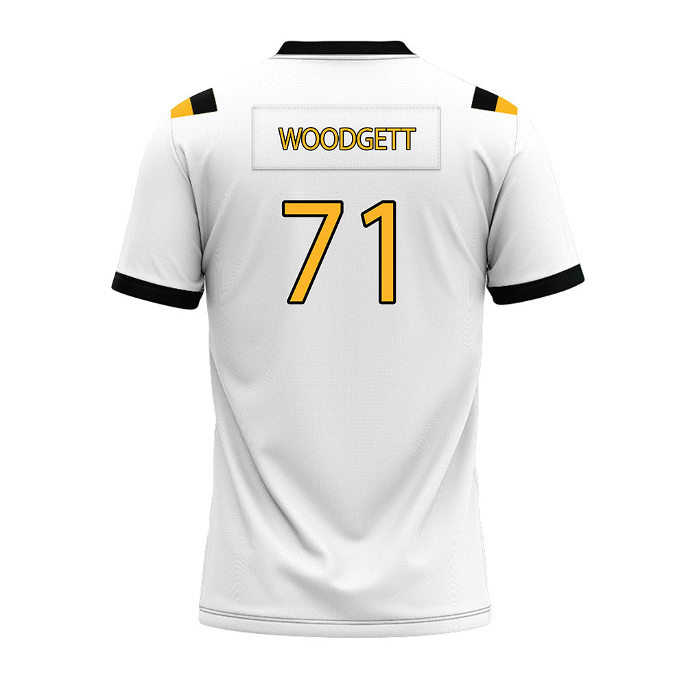 Kennesaw - NCAA Football : ZaMario Woodgett - White Premium Football Jersey-1