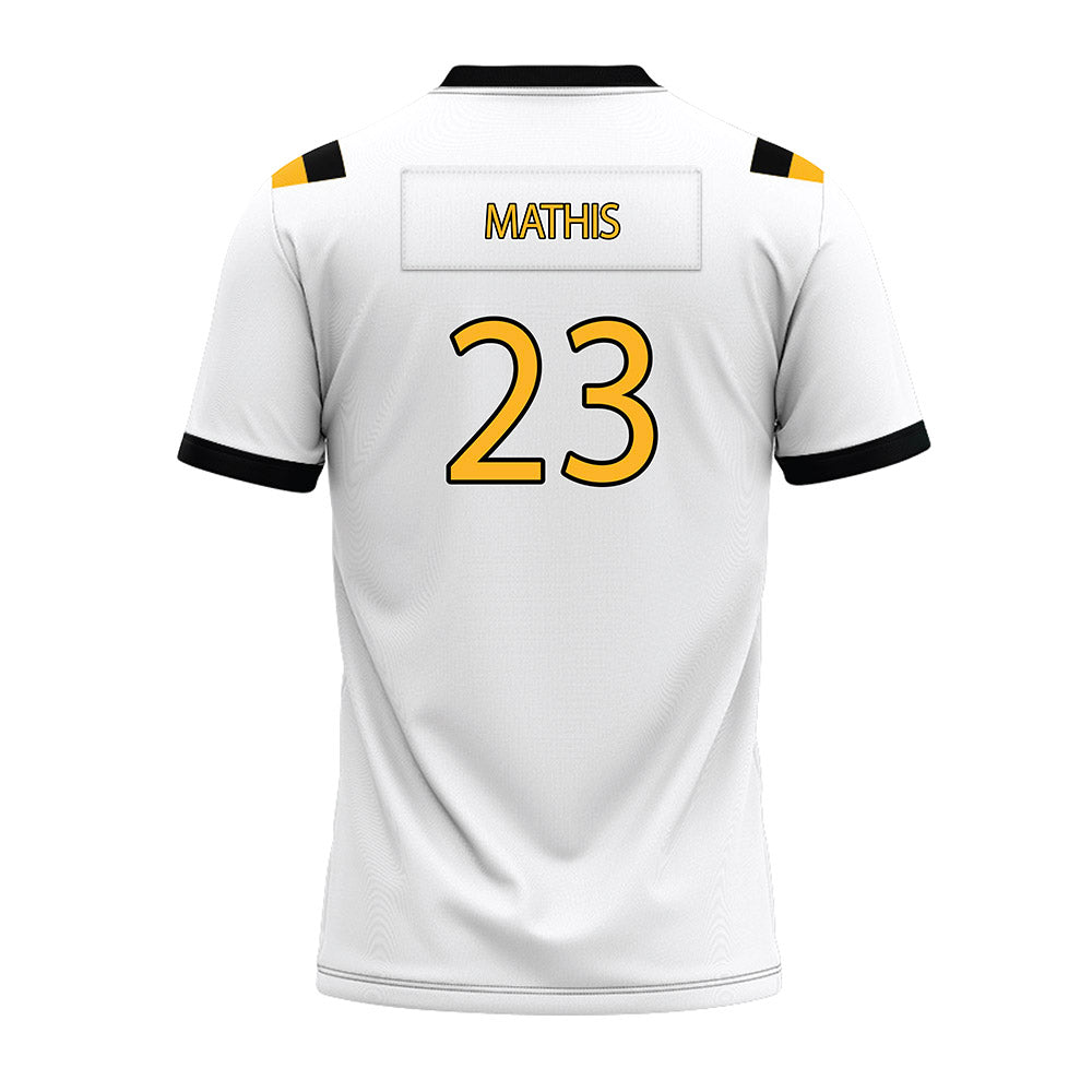 Kennesaw - NCAA Football : Jonathan Mathis - White Premium Football Jersey-1