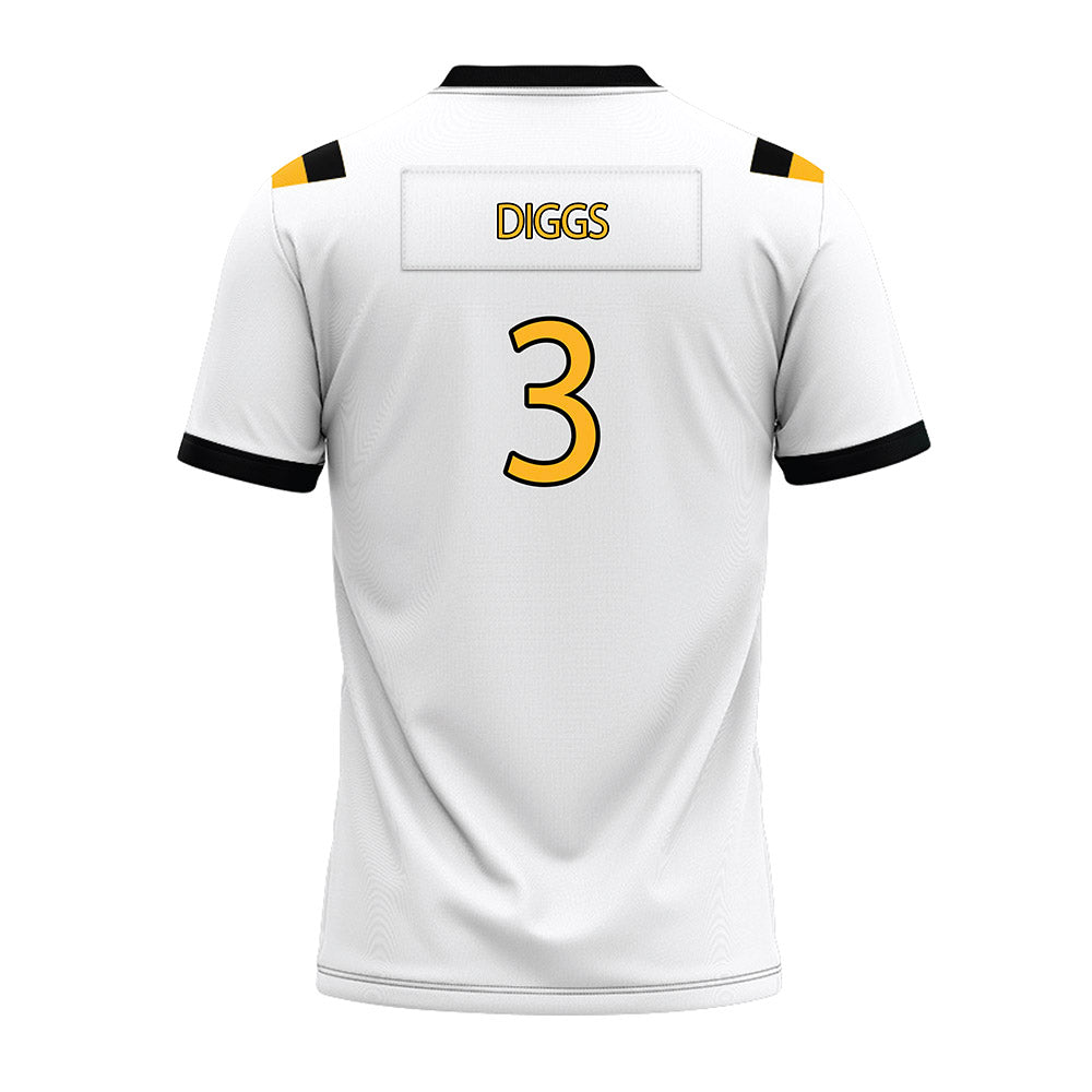 Kennesaw - NCAA Football : Alexander Diggs - White Premium Football Jersey-1