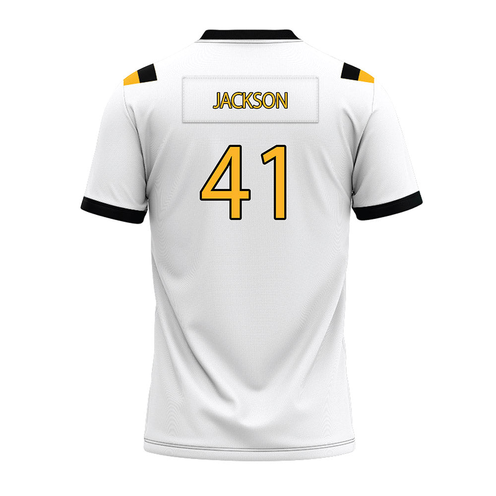 Kennesaw - NCAA Football : Byron Jackson - White Premium Football Jersey-1