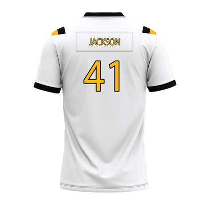 Kennesaw - NCAA Football : Byron Jackson - White Premium Football Jersey-1