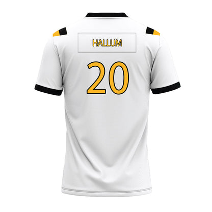 Kennesaw - NCAA Football : Tyler Hallum - White Premium Football Jersey-1