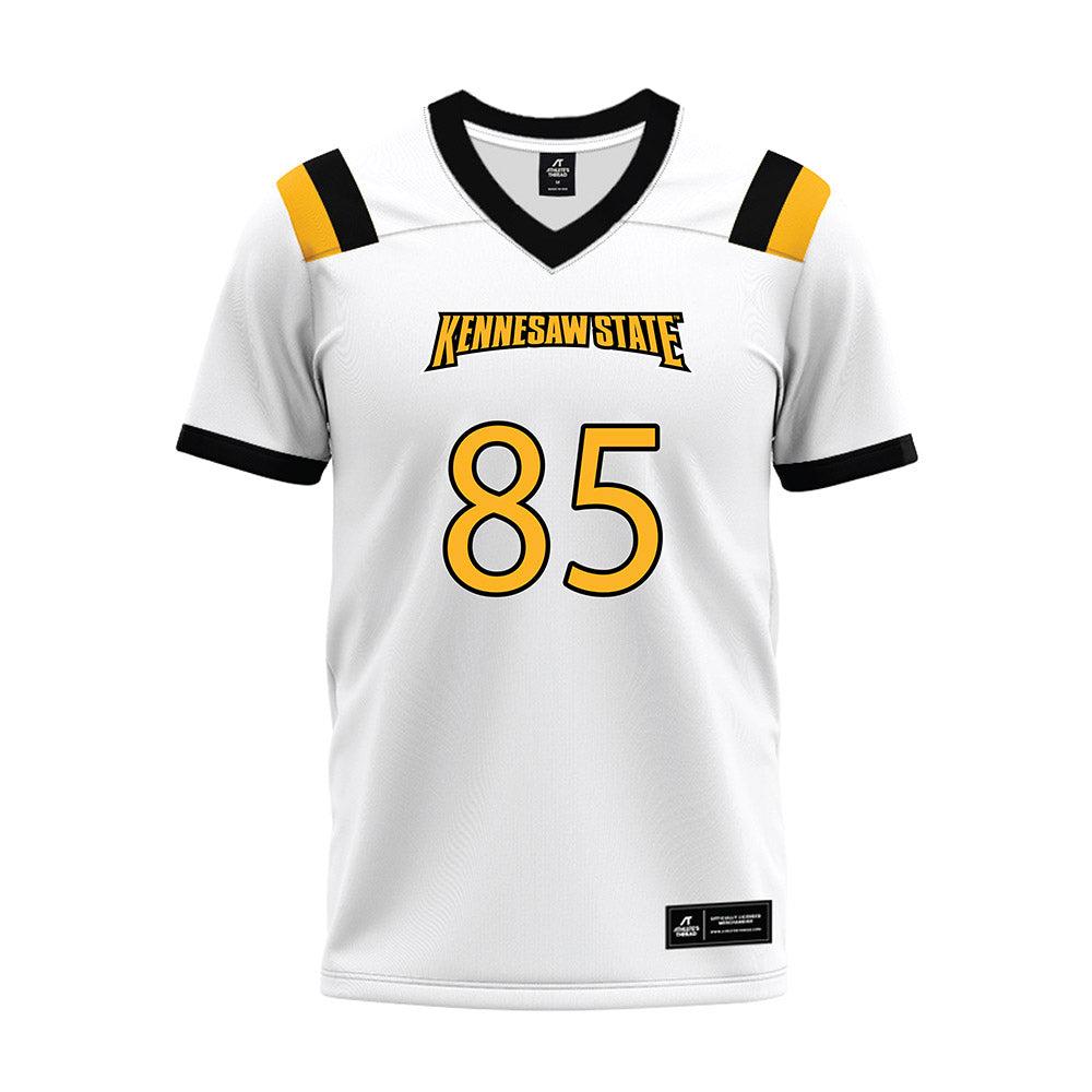 Kennesaw - NCAA Football : Rowan Darnell - White Premium Football Jersey-0