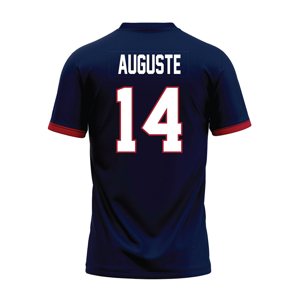 Liberty - NCAA Football : Eli Auguste - Navy Premium Football Jersey