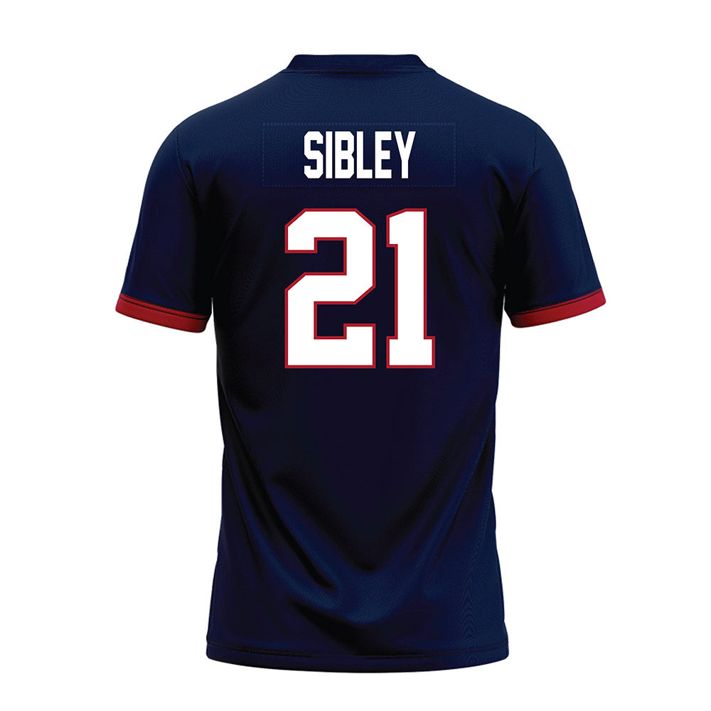 Liberty - NCAA Football : Treon Sibley - Navy Premium Football Jersey