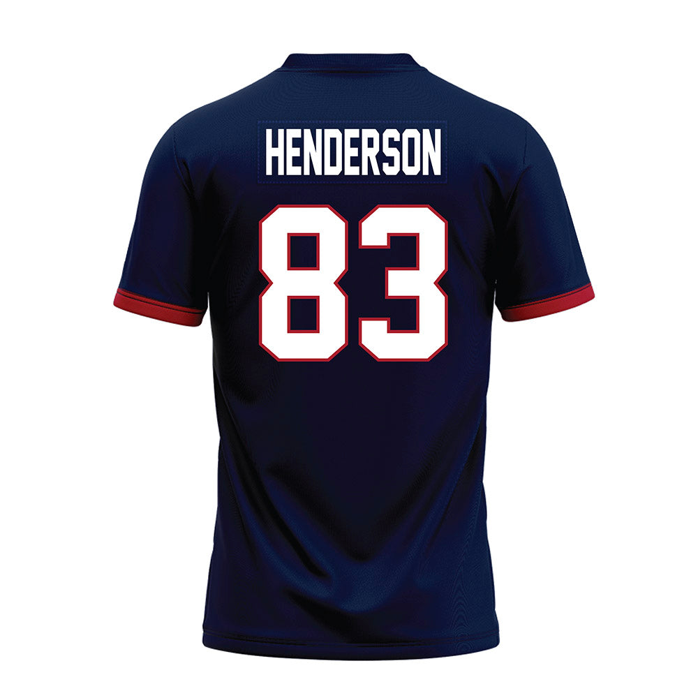 Liberty - NCAA Football : Austin Henderson - Navy Premium Football Jersey