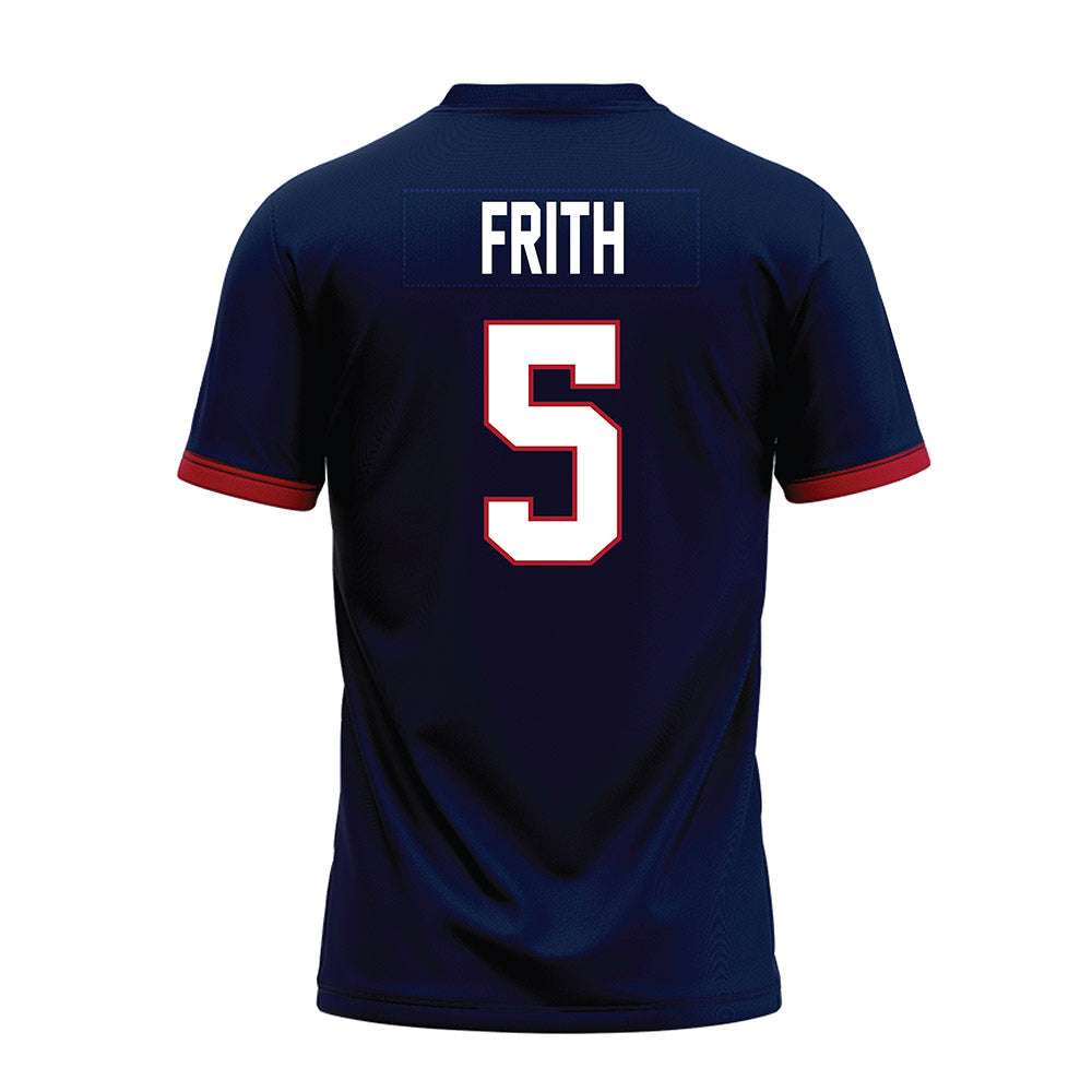 Liberty - NCAA Football : Noah Frith - Navy Premium Football Jersey