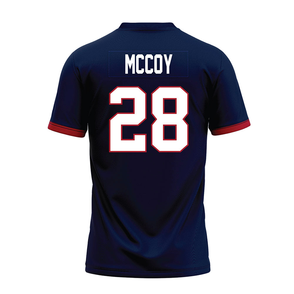 Liberty - NCAA Football : Colton McCoy - Navy Premium Football Jersey-1