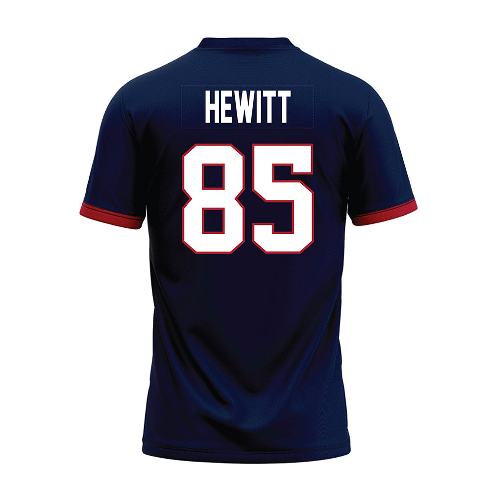 Liberty - NCAA Football : Connie Hewitt - Navy Premium Football Jersey