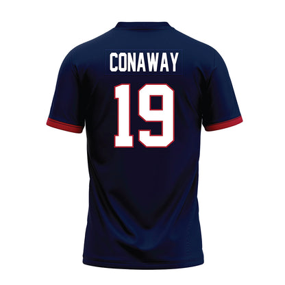 Liberty - NCAA Football : Miyon Conaway - Navy Premium Football Jersey