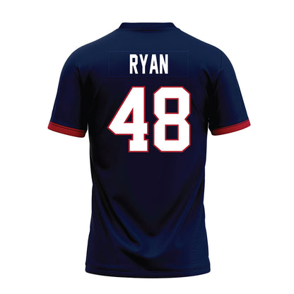 Liberty - NCAA Football : Caleb Ryan - Navy Premium Football Jersey