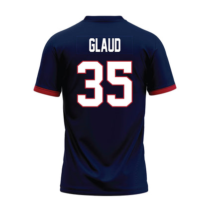 Liberty - NCAA Football : Dillano Glaud - Navy Premium Football Jersey