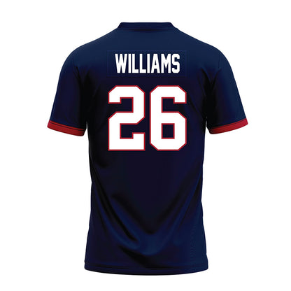 Liberty - NCAA Football : Amarian Williams - Navy Premium Football Jersey